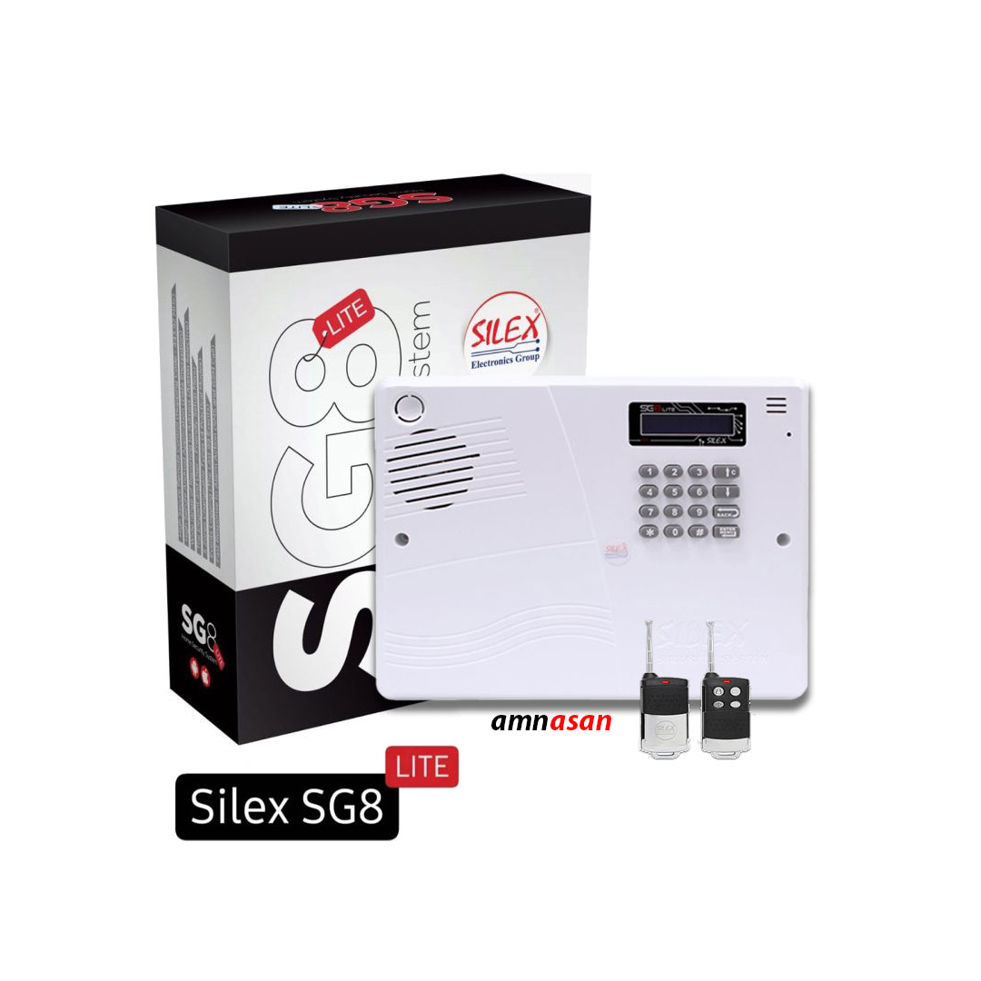 دزدگیر اماکن سایلکس مدل SG8 lite